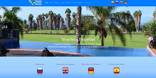 Web Project - Tenerifelux - Dr. Stange und Partner in Palm Mar