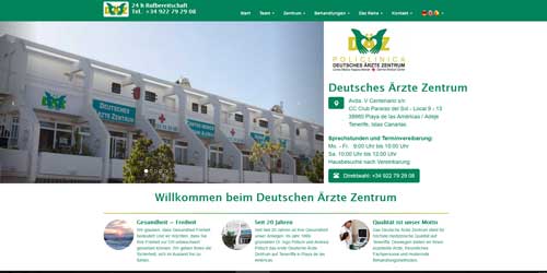 Web Project - Deutsches Ärzte Zentrum