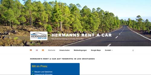 Web Project - Hermanns Rent a Car