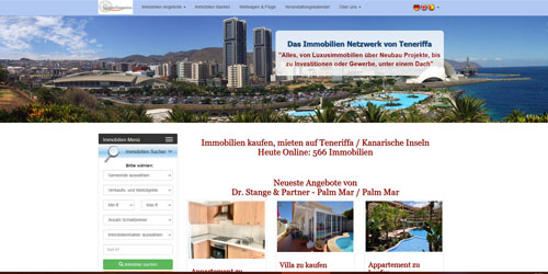 Web Project - Immobilien Portal Teneriffa